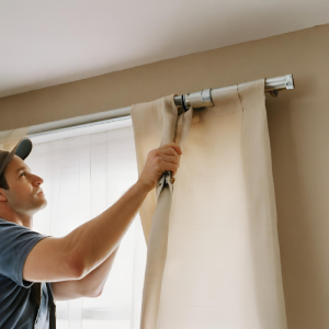 Curtain Rod Installation