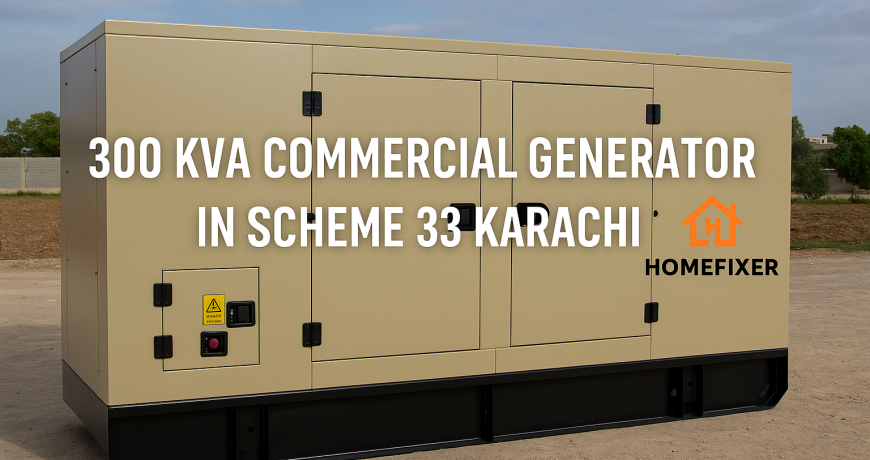 300 KVA Generator For Rent In Scheme 33 Karachi