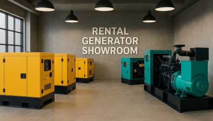 Commercial Generator for Rent in Karachi