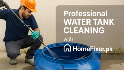 Professional Water Tank Cleaning Services in Garden Karachi