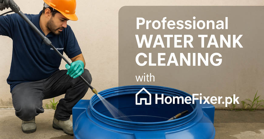 Professional Water Tank Cleaning Services in Garden Karachi